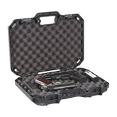 Interior with high-density foam hugging pistols to prevent movement in Plano Tactical Pistol Case 1071800 Black